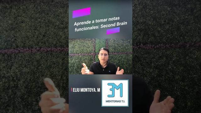 aprende a tomar notas eficientemente #secondbrain #nickmilo #obsidian #ingenieros #tips  #shorts
