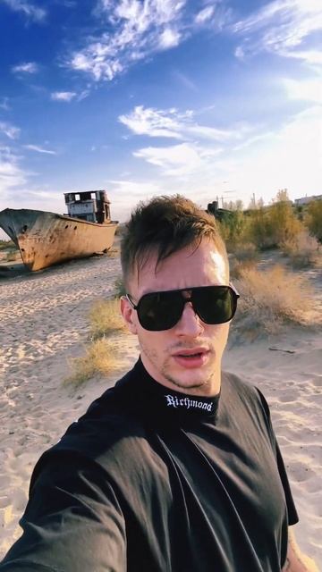 Аральское море 💔 пустыня на месте воды #travel #motivation #trip #aralsea