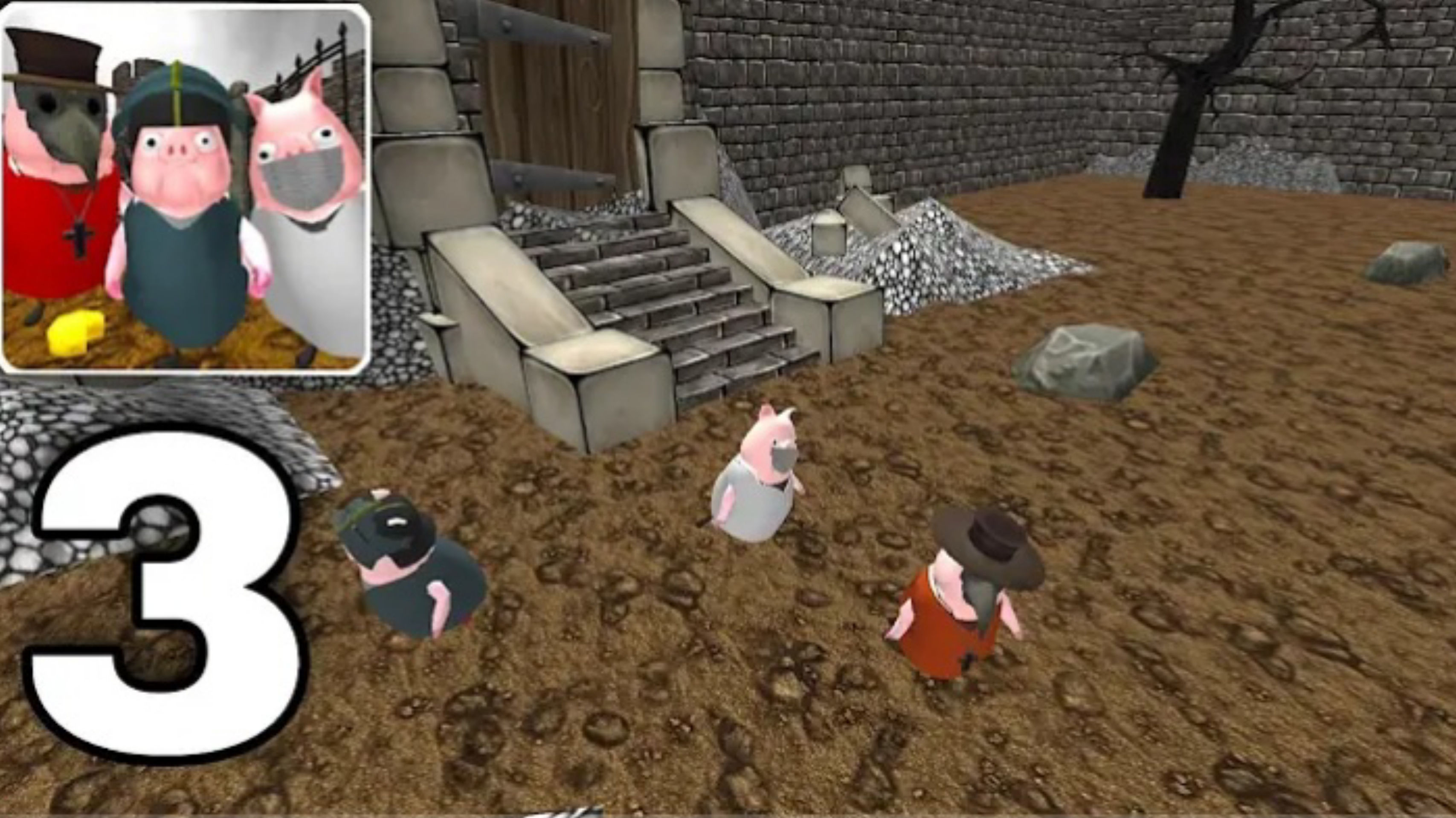 Piggy Doctor Neighbor Escape Gameplay Level 11 To 15