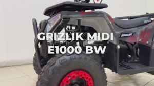 Детский электрический квадроцикл MOTAX GRIZLIK MIDI E1000 BW Красный камуфляж