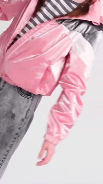 Куртка для девочки р. с 128 по 152 см розовая 74SA21 Vulpes смотреть онлайн