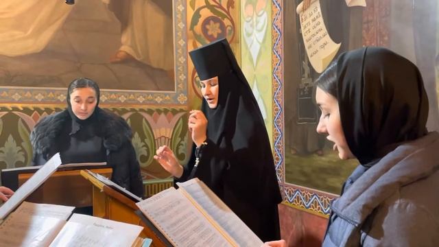 Колядка у виконані сестер Михнівського жіночого монастиря що на Волині. 8.01.2021 рік. смотреть онлайн