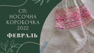 Носочная коробочка 2022 ✨Носочки февраля ✨