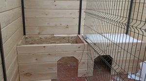 357. Установка вольера своими руками.