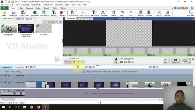 Easy video editor 'VIDEO PAD' part-1 | How to use video pad || VD Studio смотреть онлайн