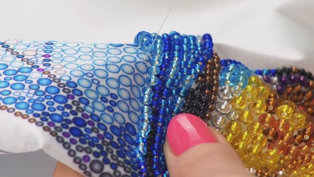 Bead Embroidery for Beginners: Basic Techniques // Useful Tips with Miniart Crafts