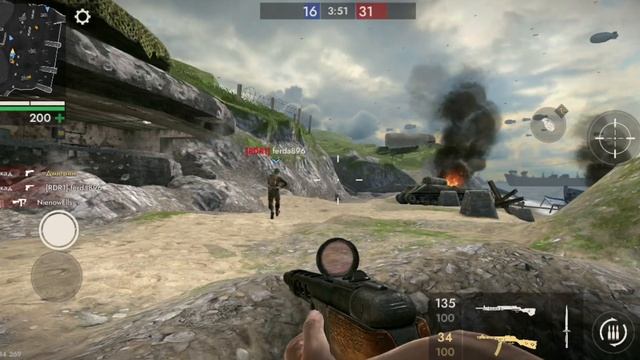 Играем в World War Heroes стрелялка