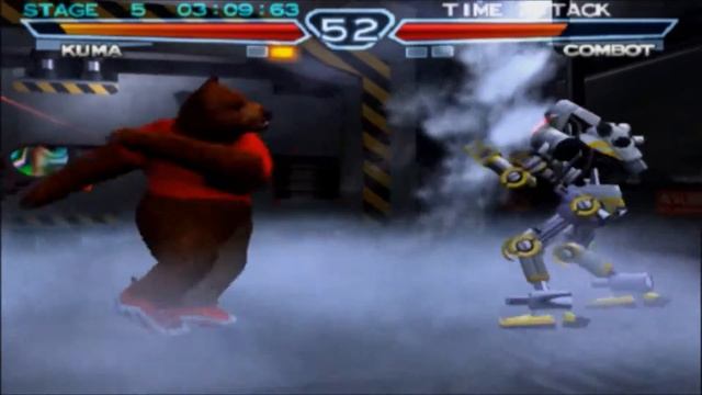 Tekken 4: Time Attack Mode - Kuma смотреть онлайн