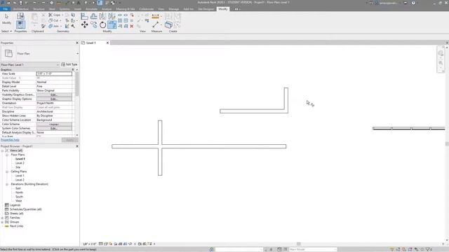 How to Use the Trim Tool in Revit | Revit 2020 смотреть онлайн