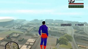 GTA San Andreas Superman Mod!