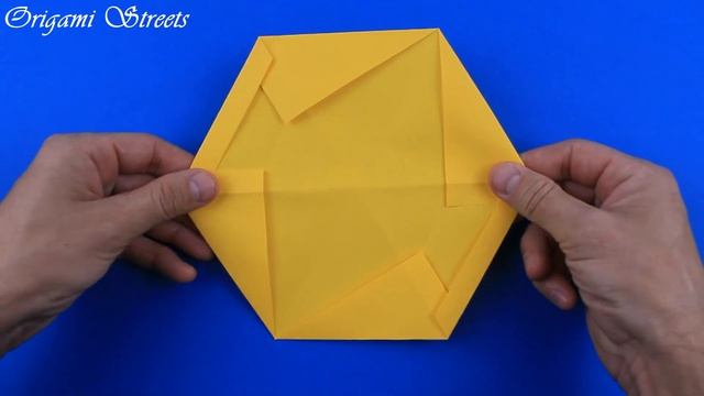 Как сделать метательный шестиугольник из бумаги