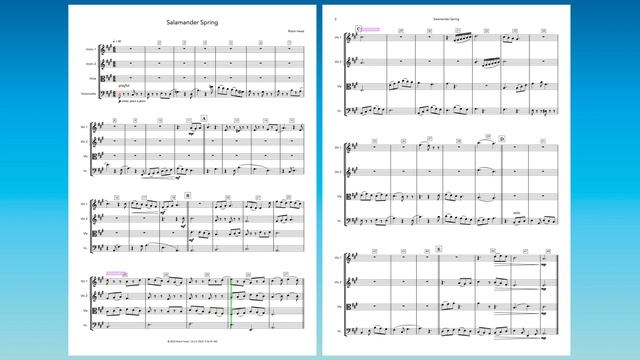 Salamander Spring w/Score смотреть онлайн