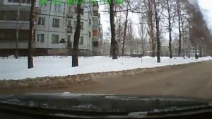 Разворот на месте с ручником.