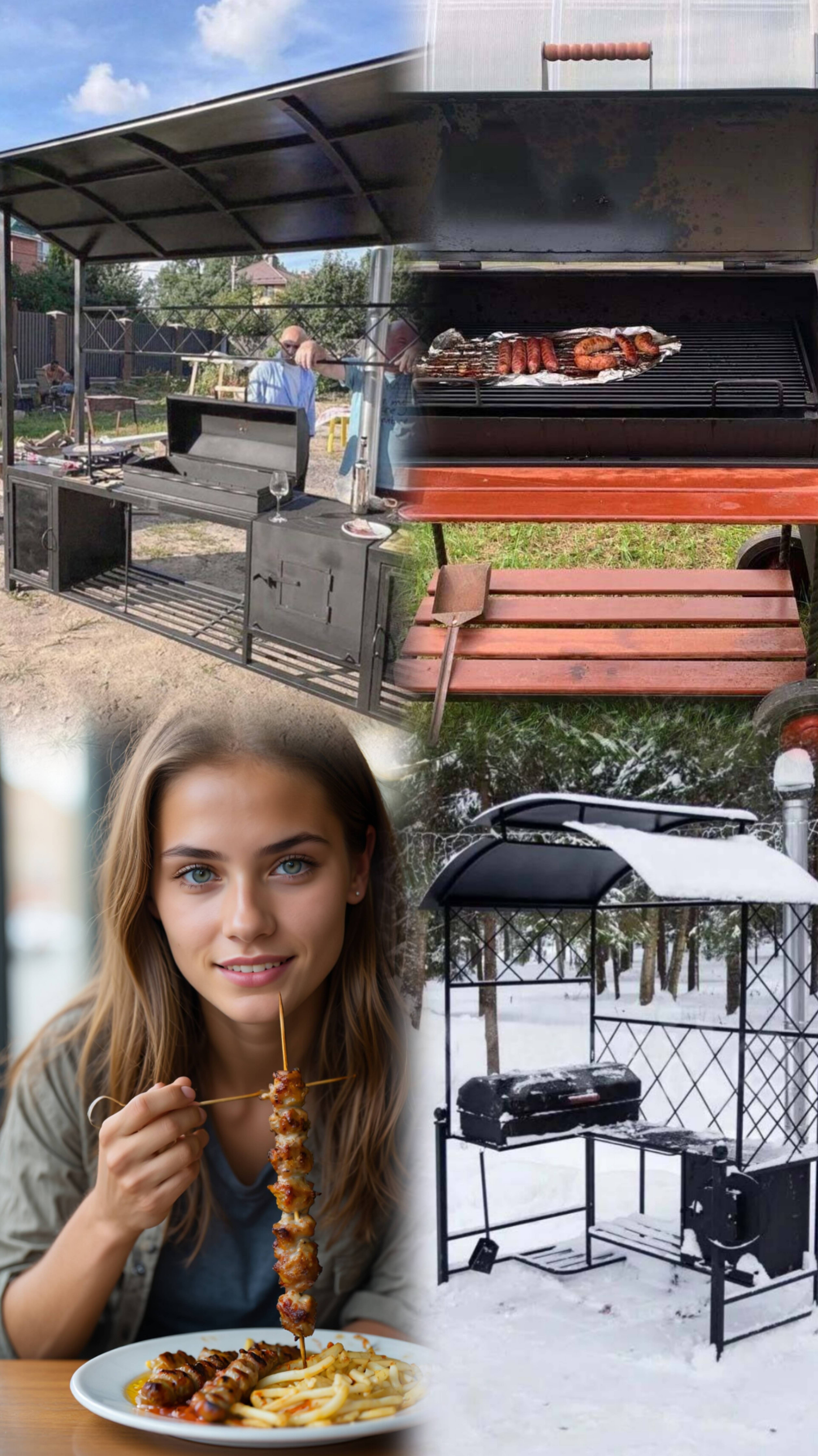 Барбекю House SM-40, Кухня-4а, Челябинск по т.84957644402 или mos-mangal.ru