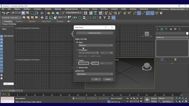 How is Unit Setup in 3ds Max- for beginners Basic Tutorial #3dsmaxsettings #3dsmax #3dsmaxtutorial