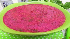 Свекольник горячий с колбасой