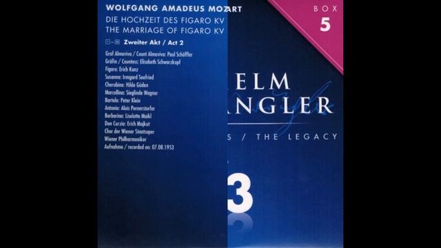 043. Mozart [Wilhelm Furtwangler, WPO] - The Marriage Of Figaro KV 492, Act 2 смотреть онлайн