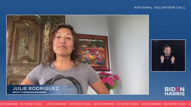 National Volunteer Call with Senator Kamala Harris and Elizabeth Banks