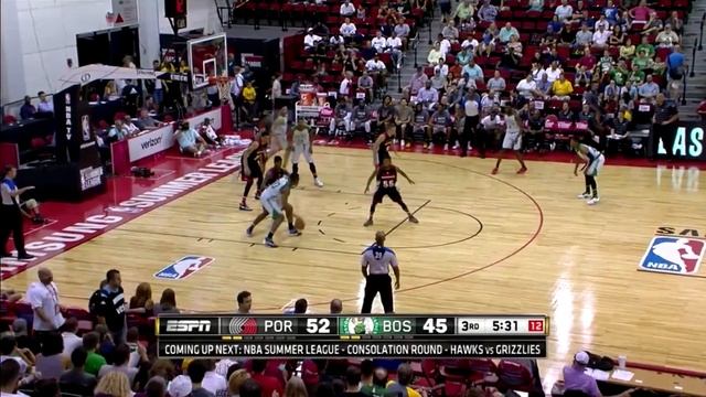 Jordan Mickey Highlights vs. Portland Trail Blazers at Las Vegas SL (12 points, 13 rebounds) смотреть онлайн