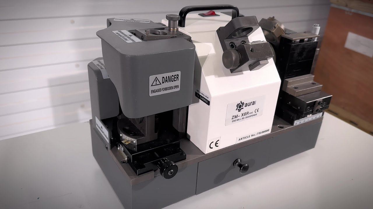 Cтанок для заточки фрез AURA ZM-X6R смотреть онлайн