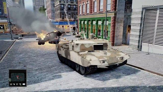 Leopard 2A7 GTA 5 ATTACKS LIBERTY CITY - GTA 4 смотреть онлайн