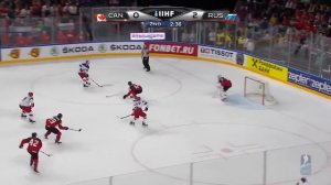 чм по хоккею 2017 Канада Россия 1\2