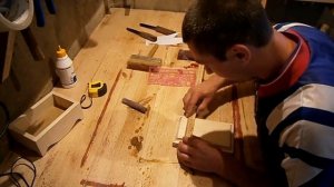 Резьба по дереву.Делаем шкатулку Видео1.