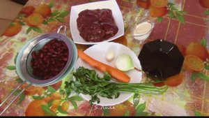 Салат с куриной печенью и фасолью.
#салат#спеченью#сфасолью