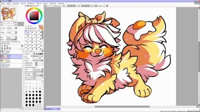 SAI Speed Drawing смотреть онлайн