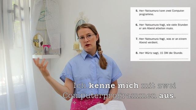 Немецкий за 30 дней/урок 12/Собеседование в Германии/наречие nämlich/ТЕСТ 2/Диагностика и прогноз