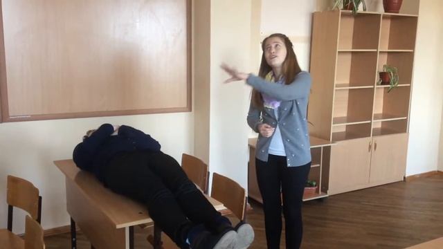 Похороны в школе.