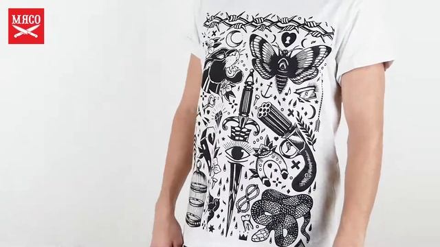 Футболка One Eyed - Black Traditions, Grey melange смотреть онлайн