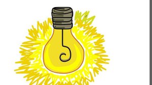 Рисуем лампочку часть 94