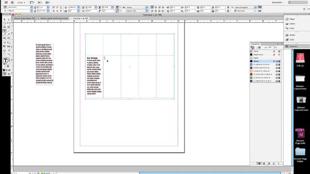 How to create a Table in Adobe InDesign. смотреть онлайн