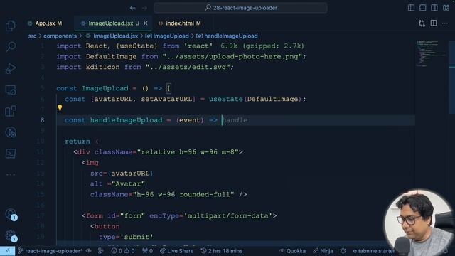 Building Custom Image Uploader With React #reactproject