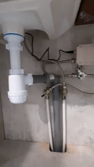 Сенсорный смеситель, вариант установки и подключения! смотреть онлайн