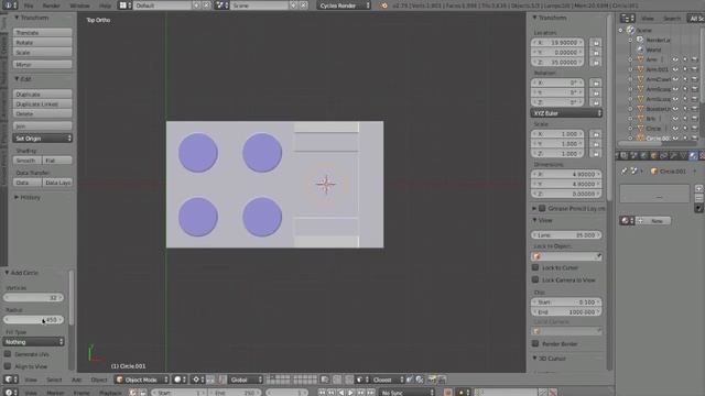 Blender mesh modelling of Animated LEGO build 6750