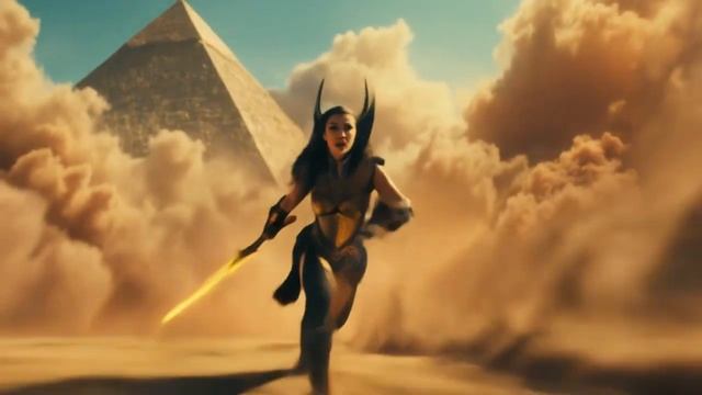 Египетская Богиня - Священная Маска и Пробуждение Змеи Под Пирамидами смотреть онлайн