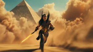 Египетская Богиня - Священная Маска и Пробуждение Змеи Под Пирамидами