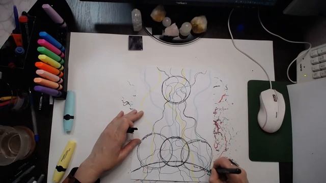 Нейрографика с Ангелами. Состояние наблюдателя