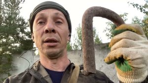 Впервые в жизни отдал весь выкопанный металл.