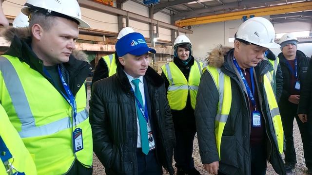 Делегация с Казахстана на нашем  "Заводе весового оборудования "