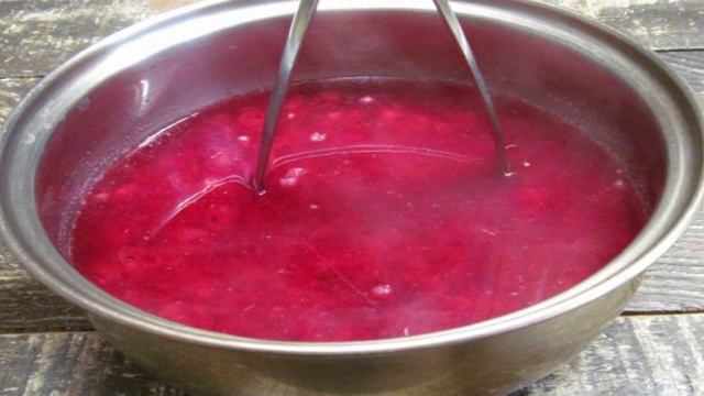 Желе из красной смородины