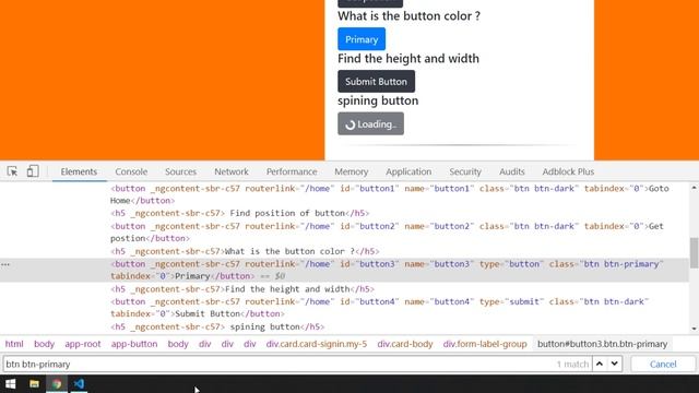 Interact with buttons [Protractor tutorial] | LetCode