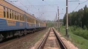 ТЭП60-0926 с поездом / TEP60-0926 with a passenger train