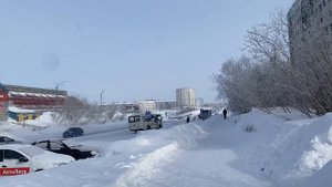 Воркута/Морозный день/апрель