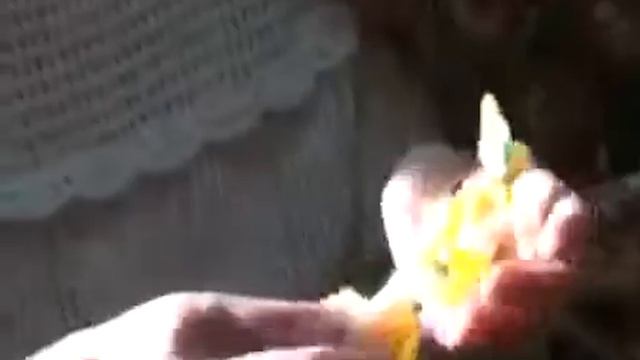 Народная кукла зайчик на пальчик