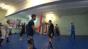 Тренировка Рукопашный бой Техника удара и защиты