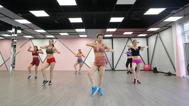 EASY WORKOUT YOU CAN DO ANYTIME ANYWHERE - 50min Aerobic Workout | Zumba Class смотреть онлайн