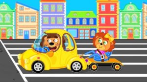Приключения Маши и Львенка🦁-Мультики для детей🧒👧